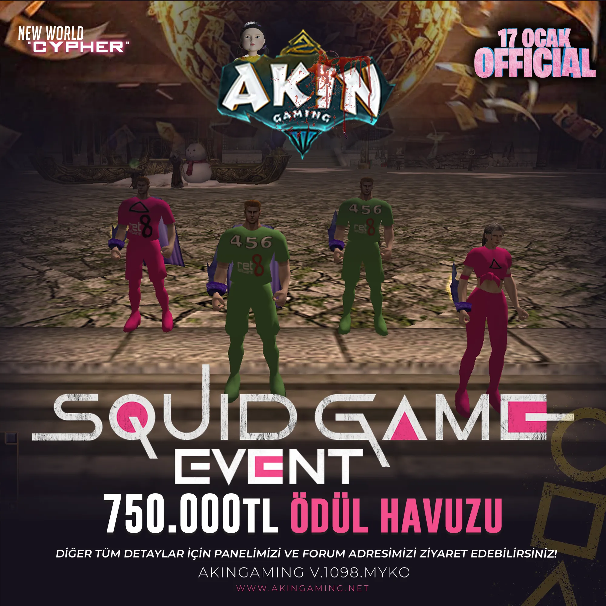 AkinGaming.net - Yeni Sunucu ''CYPHER''