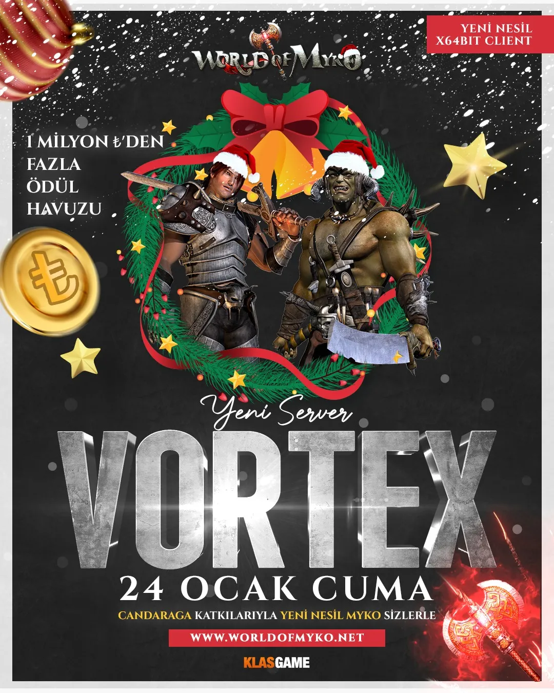 World Of Myko 24 Ocak Yeni Server