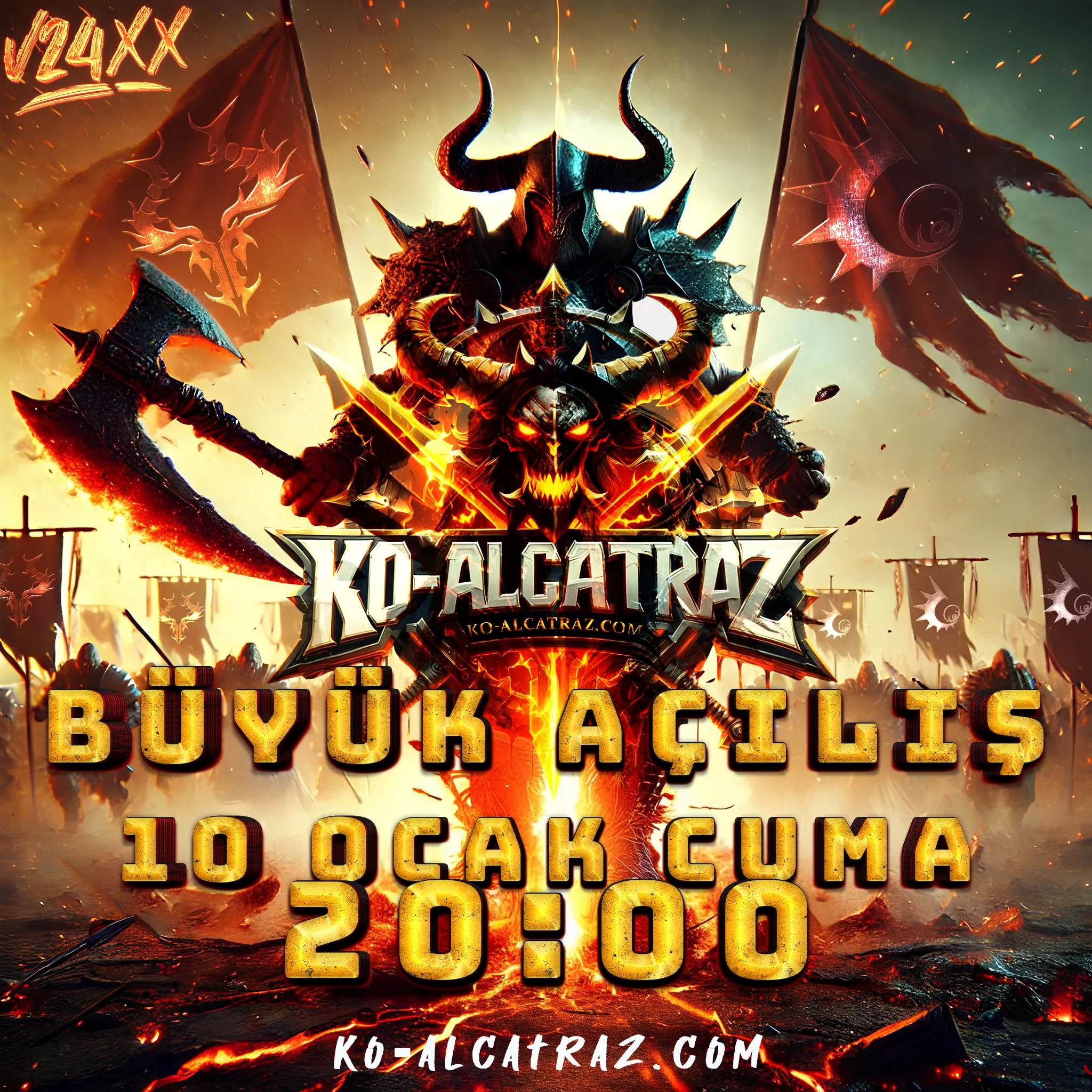 KO ALCATRAZ PvP Sunucusu